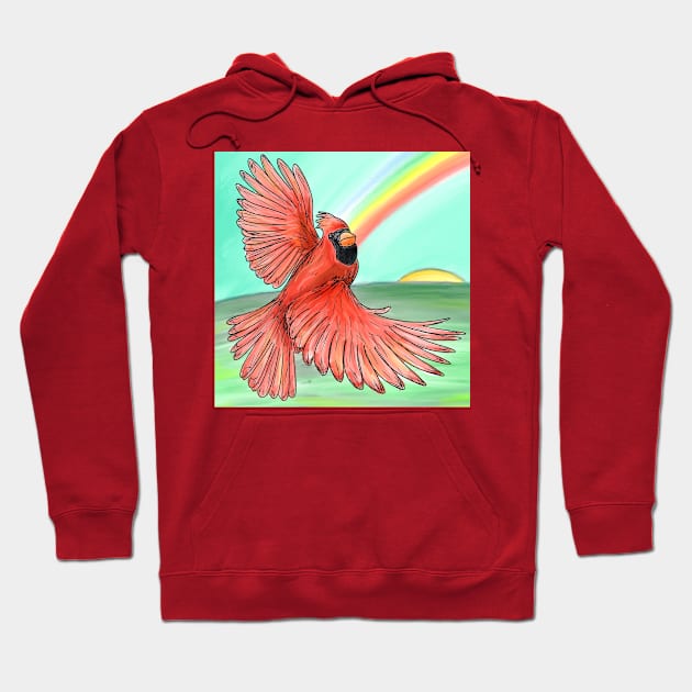 Cardinal Hoodie by Froriginals